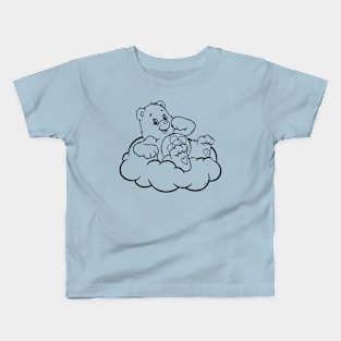 sleep in the clouds Kids T-Shirt